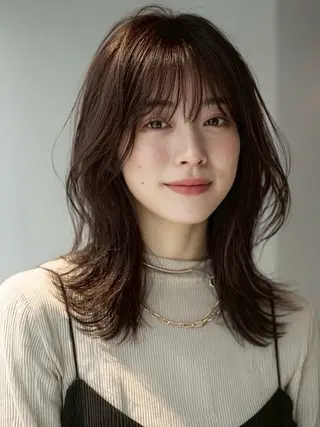 ロング 🫧毛先カット 🫧山中沙希のヘアスタイル