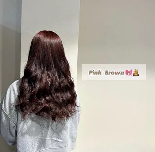 ロング 福井 優羽のヘアスタイル