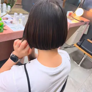 ミディアム カラー 小木曽智美 /ボブ/ショートのヘアスタイル
