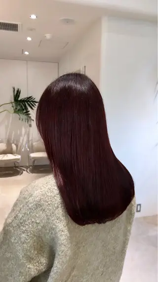 ミディアム カラー ✨髪質改善 縮毛矯正 艶髪 立川 コウキ✨のヘアスタイル