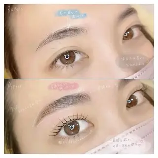 マツエク・マツパ ロレインブロウ鹿児島宇宿店所属・🌼ロレインブロウ 茂谷🌼のマツエク・マツパデザイン