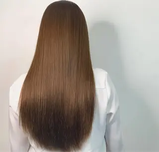 ロング カラー ボブ、縮毛矯正👑 心斎橋/高城涼也のヘアスタイル