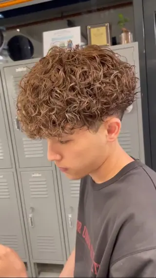 カラー パーマ メンズ fifth 武正 琉生のヘアスタイル