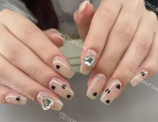 ネイル 神田 ココナッツのネイルデザイン