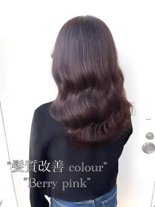 ロング カラー パーマ ヘアアレンジ Zina福岡天神店 艶髪/レイヤー/小顔のヘアスタイル