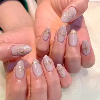 ネイル 新井 ひなののネイルデザイン