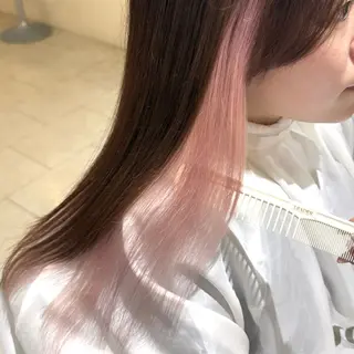 ロング カラー Yurika🕯️ 透明感カラー/ボブのヘアスタイル