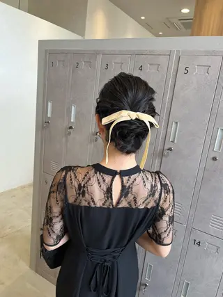 ヘアアレンジ 福島 果音のヘアスタイル