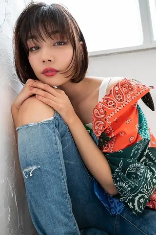 ショート カラー ANGELICA LABO 梅田店のヘアスタイル