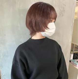 ショート カラー ヘアアレンジ stylist/蛯谷 珠里のヘアスタイル