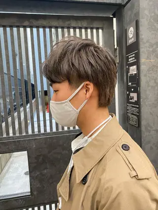 メンズ ウルフカット／吉村 桃子のヘアスタイル