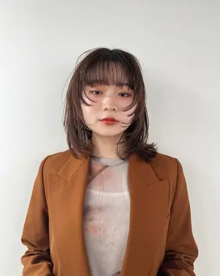 ミディアム カラー 佐藤 将斗のヘアスタイル