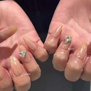 ネイル honoka ガーリーネイル໒꒱のネイルデザイン