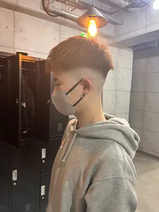 メンズ UNBALANCE  OSAKA所属・縮毛矯正モデル 募集中Yuuriのヘアスタイル