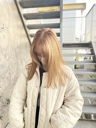 ロング カラー ヘアアレンジ メンズ 💐ナチュラルヘア Kroda💐のヘアスタイル