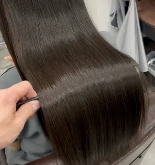 ロング パーマ 天王寺髪質改善なら よしみさん✨のヘアスタイル