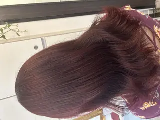 カラー 🦄🫧‪透明感 絹髪特化🫧🍓のヘアスタイル