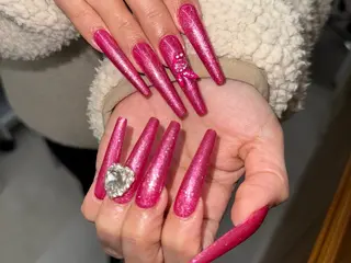 ネイル lucky nail 歌舞伎町のネイルデザイン