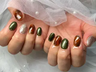 ネイル Queen nail 北堀江 ASUKAのネイルデザイン