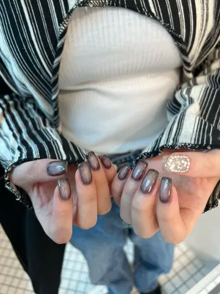 ネイル 【韓国ヘア・ネイル】 HINATA🍒のネイルデザイン