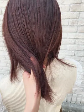 カラー ゆるふわパーマ🌼 アレンジ🌼リョウカのヘアスタイル