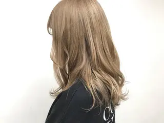 セミロング カラー MAIKO 【中崎・茶屋町】のヘアスタイル