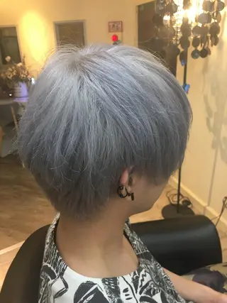 カラー メンズ 鶴見 和美のヘアスタイル