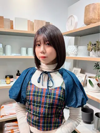 ミディアム カラー O-city所属・高田 将世のヘアスタイル