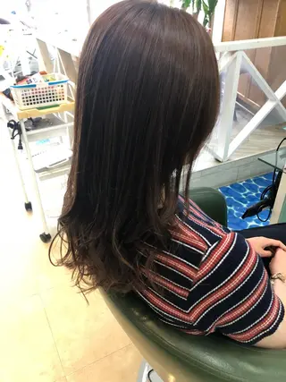 セミロング カラー CoCooN Hiromiのヘアスタイル