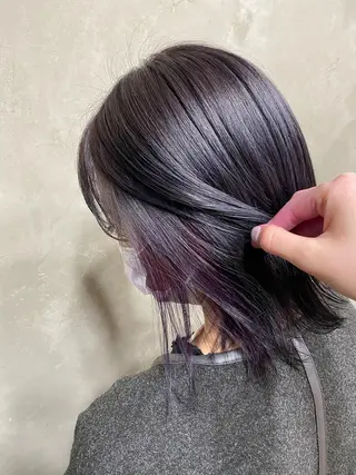 ショート カラー パーマ ヘアアレンジ メンズ キッズ ネイル マツエク・マツパ 艶ピンク*ヘアセット 🌙shioriのヘアスタイル