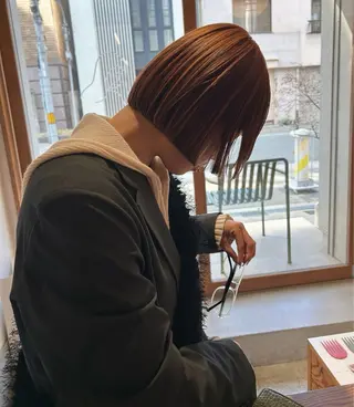 ショート land所属・透明感カラー/レイヤ ー🌙Honokaのヘアスタイル