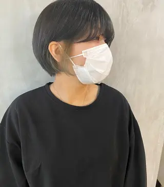 ショート カラー ヘアアレンジ stylist/蛯谷 珠里のヘアスタイル