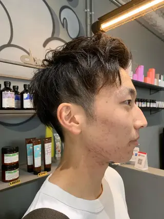 メンズ メンズ専門サロン wokeのヘアスタイル