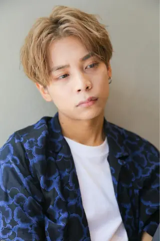 ショート カラー メンズ メンズパーマ メンズ特化ryoのヘアスタイル