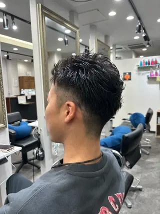 ショート メンズ Lohas Asatoのヘアスタイル