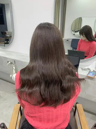 ロング カラー little 小濱彰太のヘアスタイル