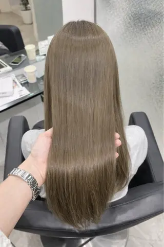 カラー 《ブリーチ/赤み消し /髪質改善》若松良樹のヘアスタイル