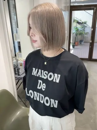 カラー ハイトーン/レイヤー /艶カラー🎀のヘアスタイル