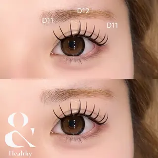 マツエク・マツパ Olivia 村上のマツエク・マツパデザイン