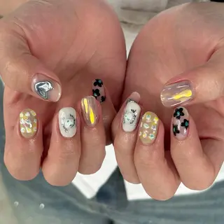 ネイル hinako /個性派ニュアンスのネイルデザイン