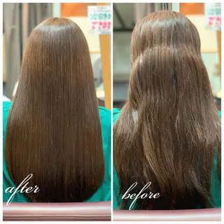 ロング カラー 髪質改善ヘアエステ専門サロンbriller(ブリエ)所属・岸  翔也のヘアスタイル