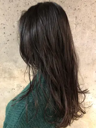 ロング パーマ/レイヤー 岩山丈一郎のヘアスタイル