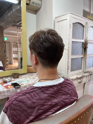 ショート メンズ 戸井 悠斗のヘアスタイル