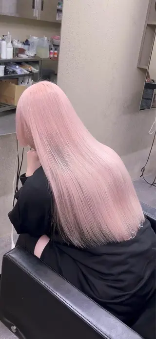 ロング ハイトーン専門美容師 kimutaのヘアスタイル