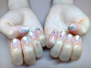 ネイル 鐙 桃華のネイルデザイン