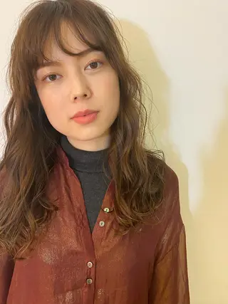 ロング saya/似合わせ /透明感カラーのヘアスタイル