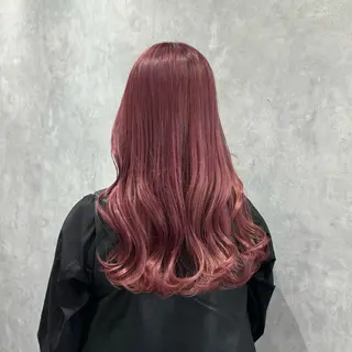 ロング カラー CS made by SHACHU 栄所属・森下 ゆきなのヘアスタイル