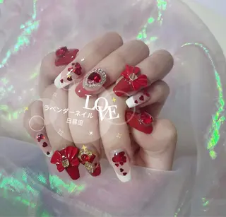 ネイル ラベンダー💖日暮里 ルル💖ネイルのネイルデザイン