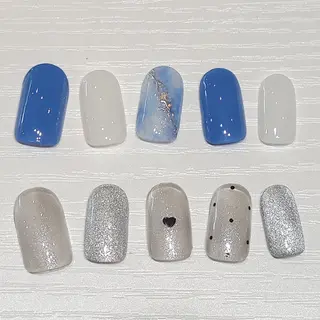 ネイル 6RokuHair（ロクヘアー)所属・門川 茉奈美のネイルデザイン