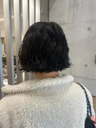 ショート パーマ FILMS横浜所属・Watanabe Maiのヘアスタイル